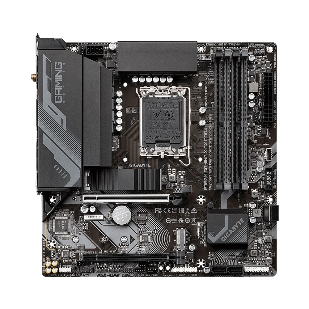 Mainboard GIGABYTE B760M GAMING X AX DDR4 – hỗ trợ Intel Gen 12/13/14, RAM DDR4, WiFi 6, PCIe 4.0