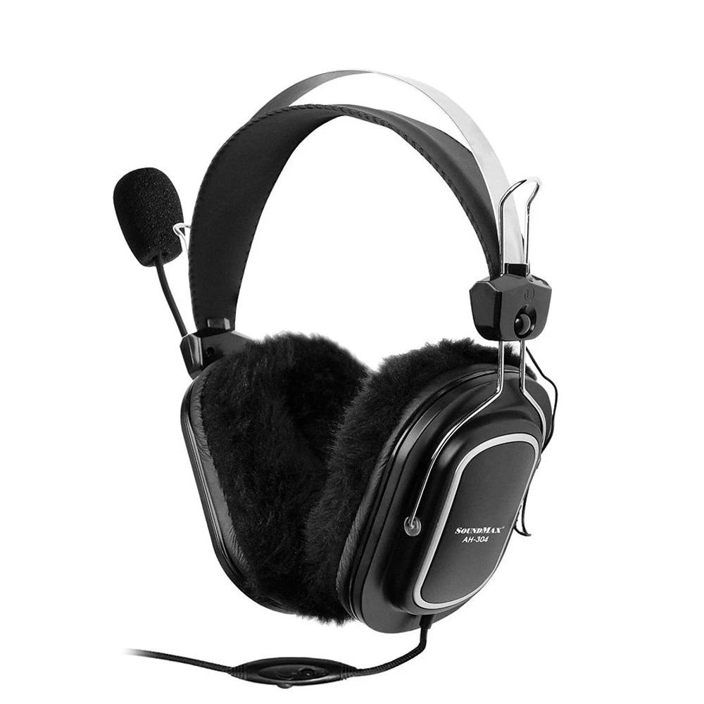Tai nghe Soundmax AH-304 chính hãng có mic chống ồn