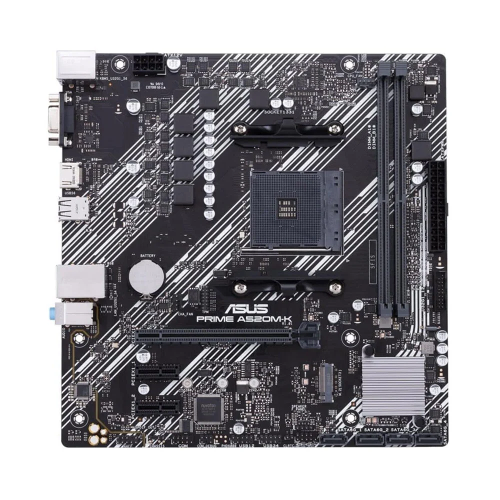 Mainboard ASUS PRIME A520M-K – socket AM4