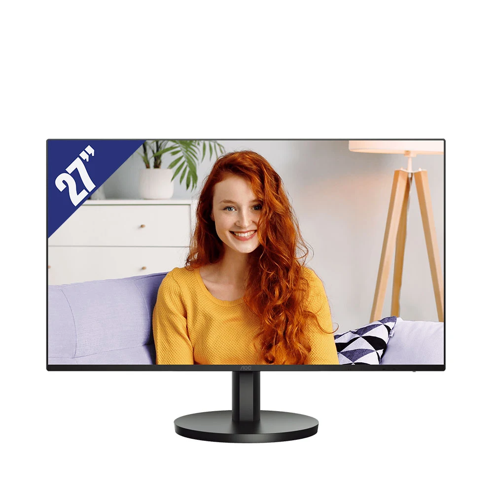 Màn hình AOC 27 inch – tấm nền IPS, độ phân giải Full HD, viền mỏng hiện đại